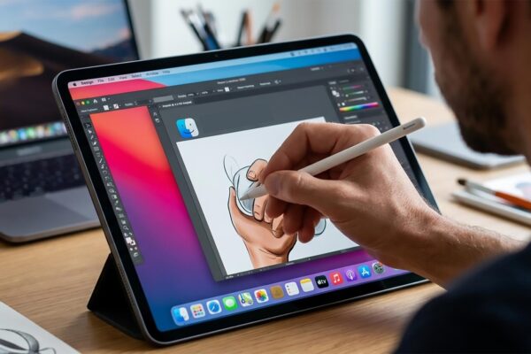 Illustrazione digitale su iPad con Procreate